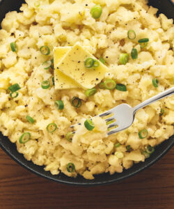 écrasé de pommes de terre