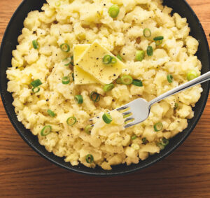 écrasé de pommes de terre