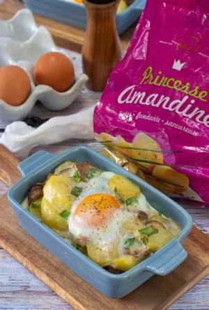 Gratin de pommes de terre Princesse Amandine