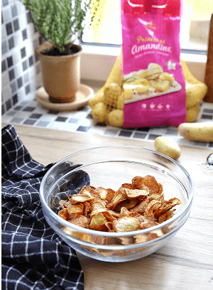 chips de pomme de terre maison