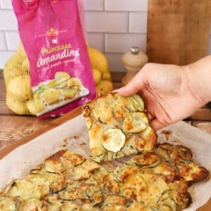 Recette de scarpaccia à base de pommes de terre