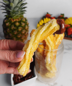 churros à base de pommes de terre