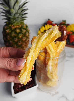 churros à base de pommes de terre
