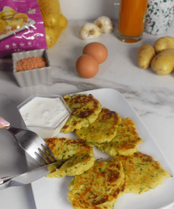 galettes de pommes de terre végétariennes