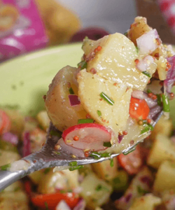 salade composée à base de pommes de terre