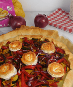 tarte rustique à base de pommes de terre