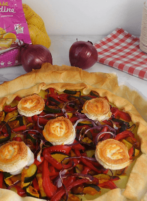 tarte rustique à base de pommes de terre